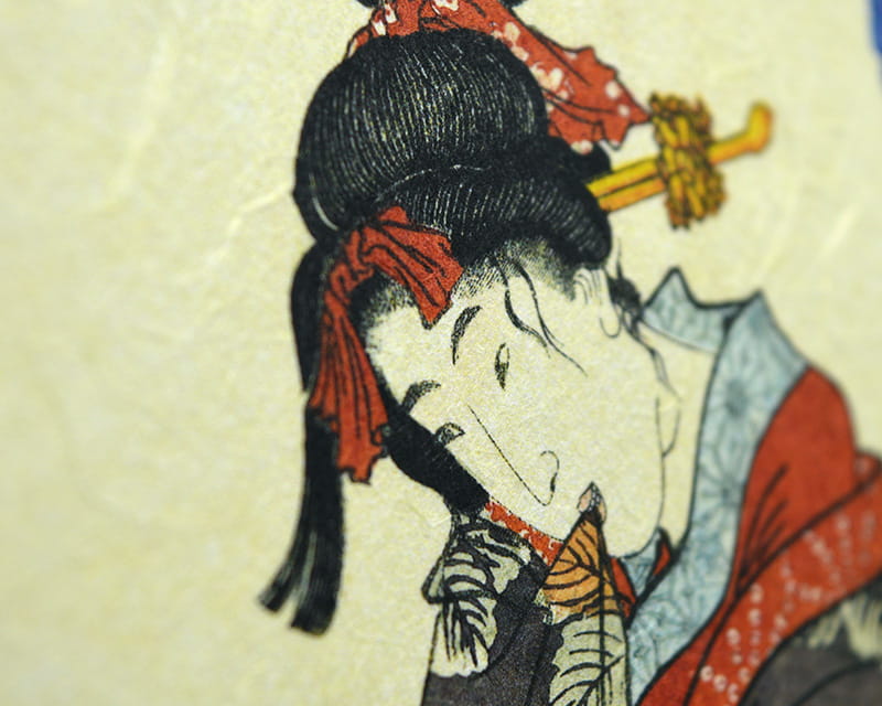 Premio Unryu, 165g (Washi med grumsete kozofibre)  3