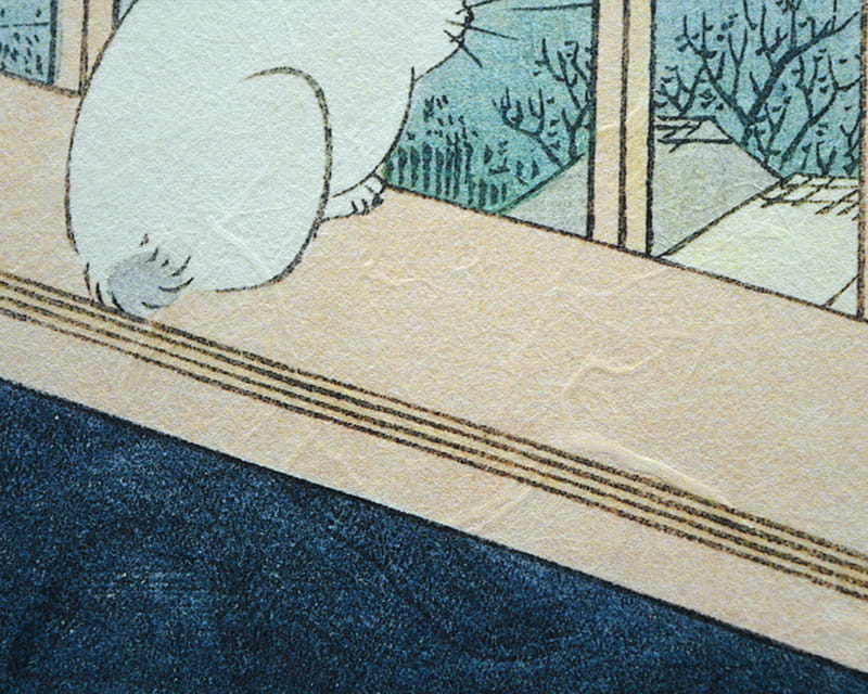 Unryu, 55g (Washi med grumsete kozofibre)  13