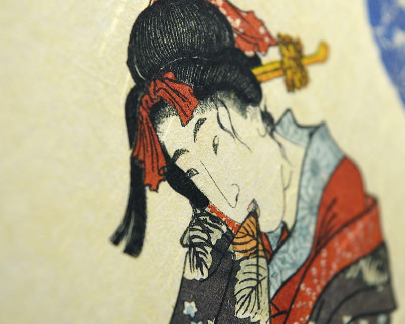 Unryu, 55g (Washi med grumsete kozofibre)  3