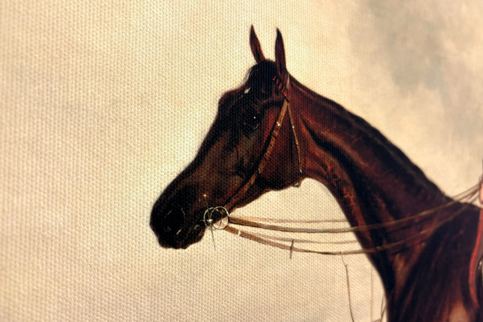 Gladiateur med Harry Grimshaw opp og hans eier, grev Frederic de Lagrange, 1865 - Harry Hall