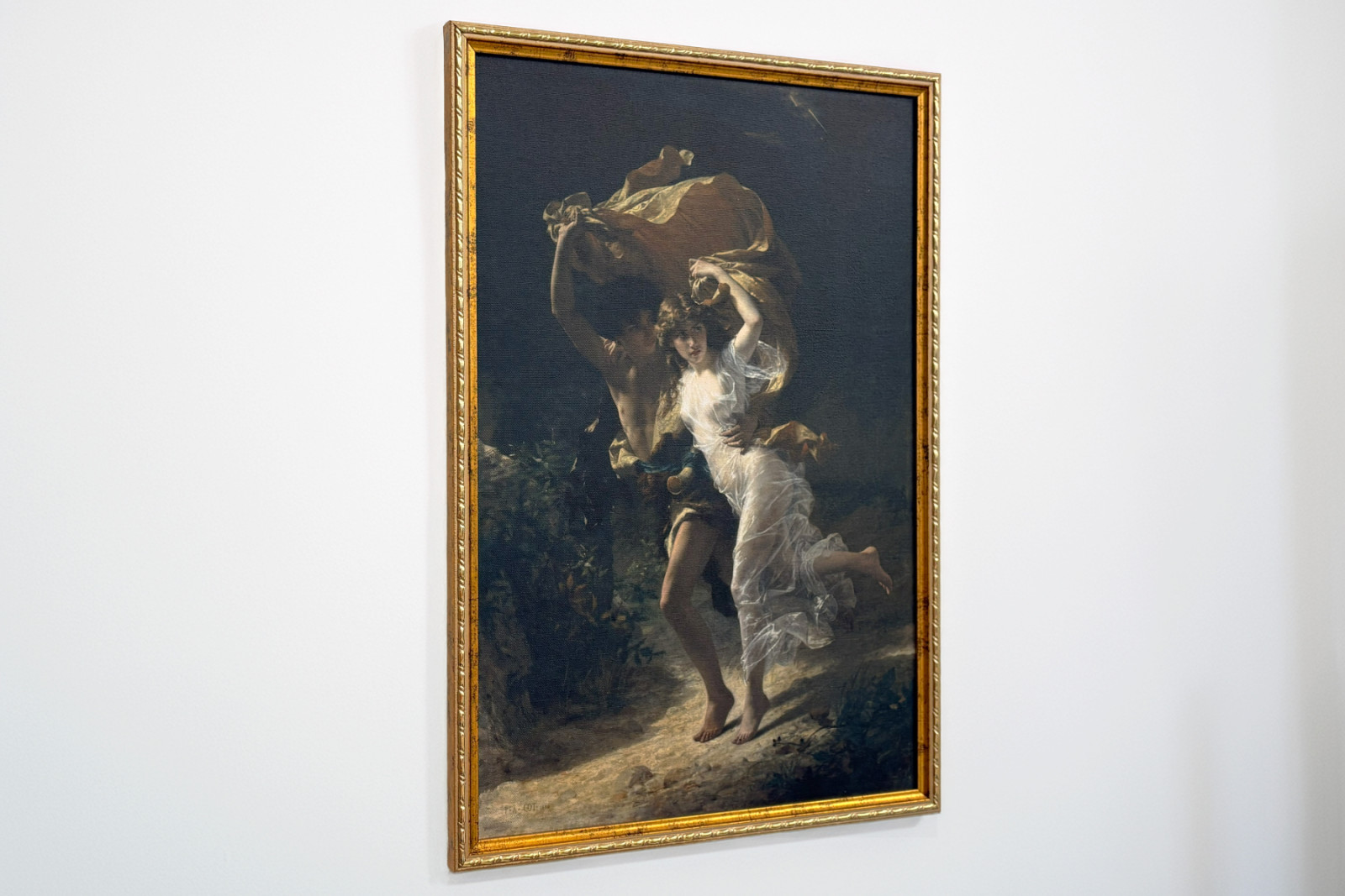 Stormen, 1880. - Pierre Auguste Cot