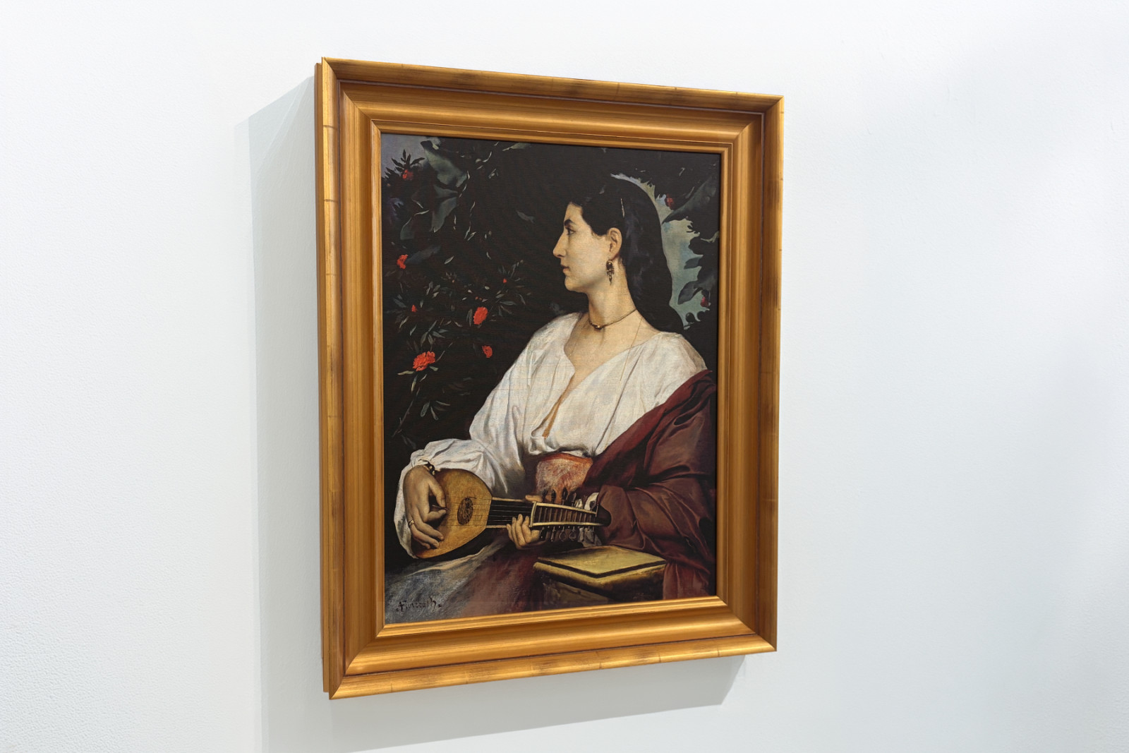 Mandolinspilleren, 1865 - Anselm Feuerbach