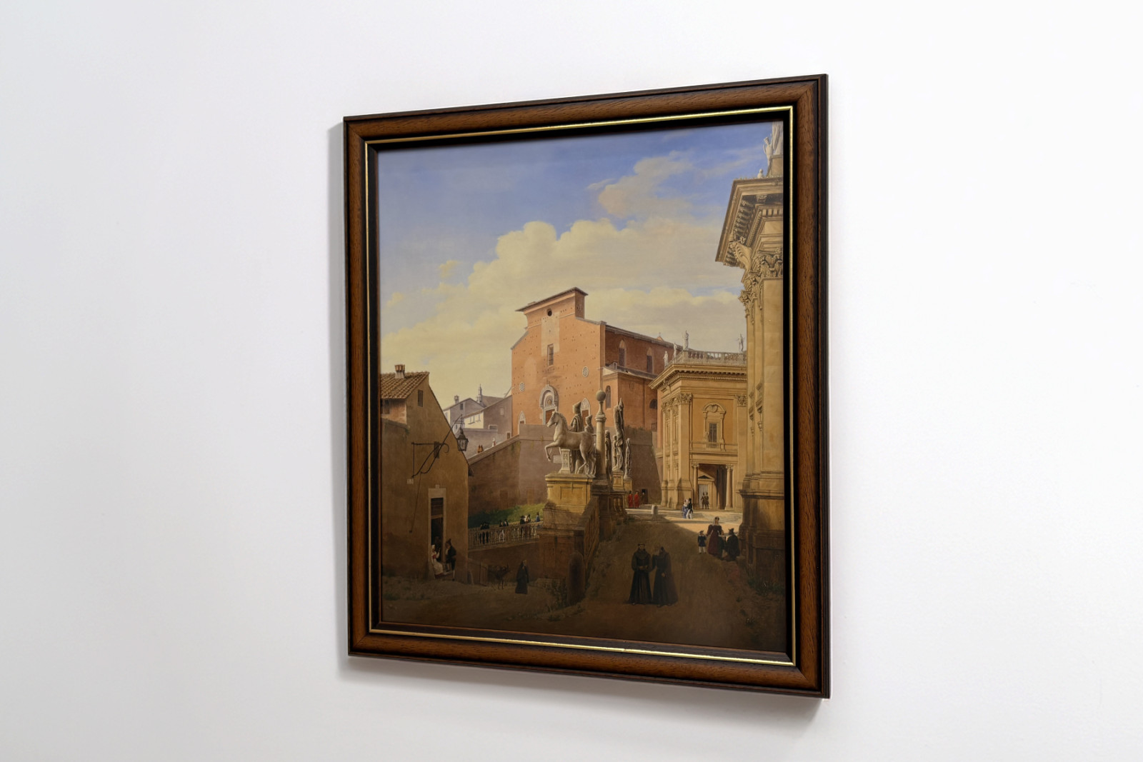 Santa Maria Maggiore Aracoeli i Rom. 1831 - Wilhelm Brücke