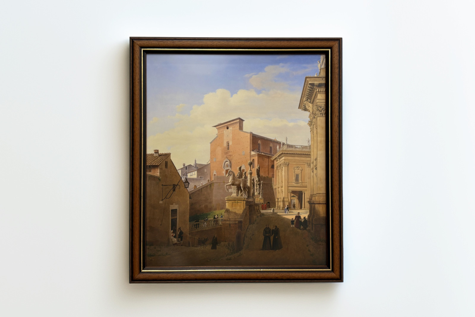 Santa Maria Maggiore Aracoeli i Rom. 1831 - Wilhelm Brücke