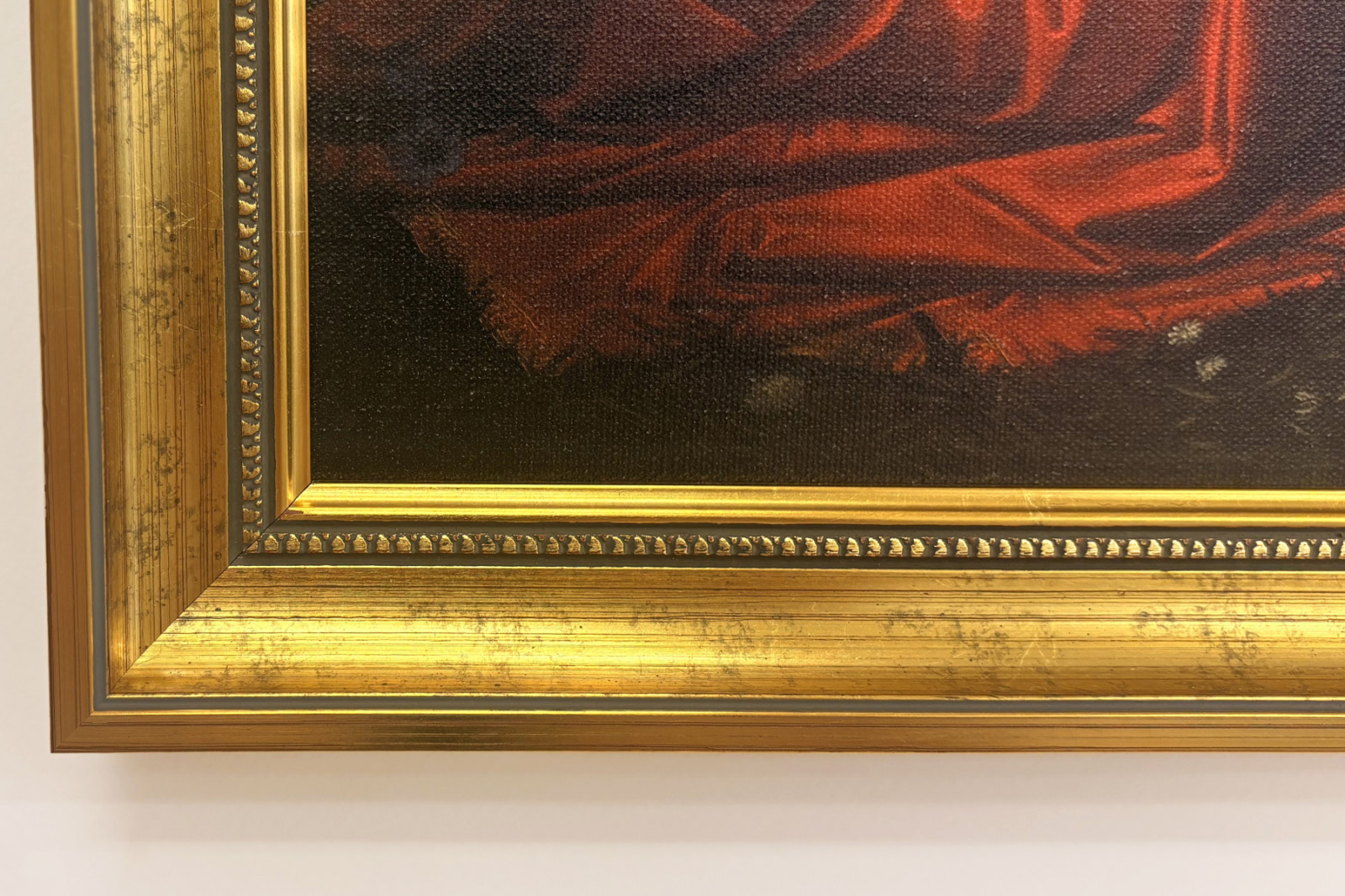 Italia Toscana Firenze, Uffizi-galleriet: Bebudelsen, maleri av Leonardo da Vinci (1452-1519), Olje på tre, ca. 1472-1475, 98x217 cm - Leonardo da Vinci