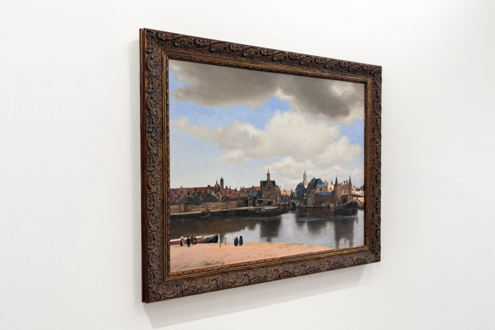 Utsikt over Delft, ca. 1660-61 (olje på lerret) - Johannes Vermeer