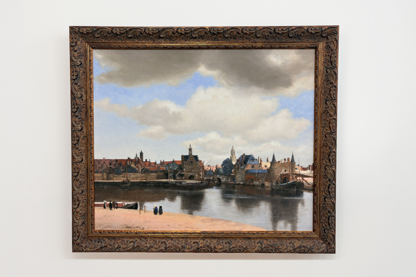 Utsikt over Delft, ca. 1660-61 (olje på lerret) - Johannes Vermeer