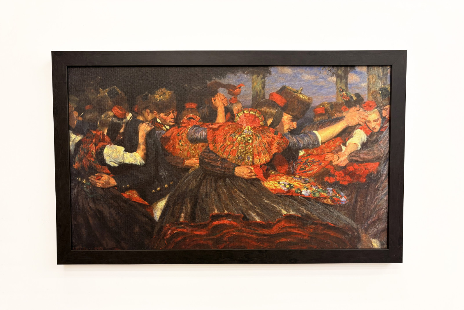 Schwalm dans - Carl Ludwig Noah Bantzer