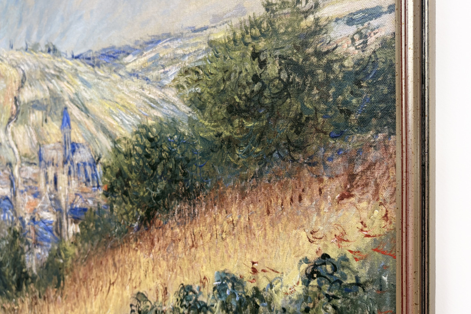 Vue de Vetheuil (Utsikt over Vetheuil sur Seine) - Claude Monet