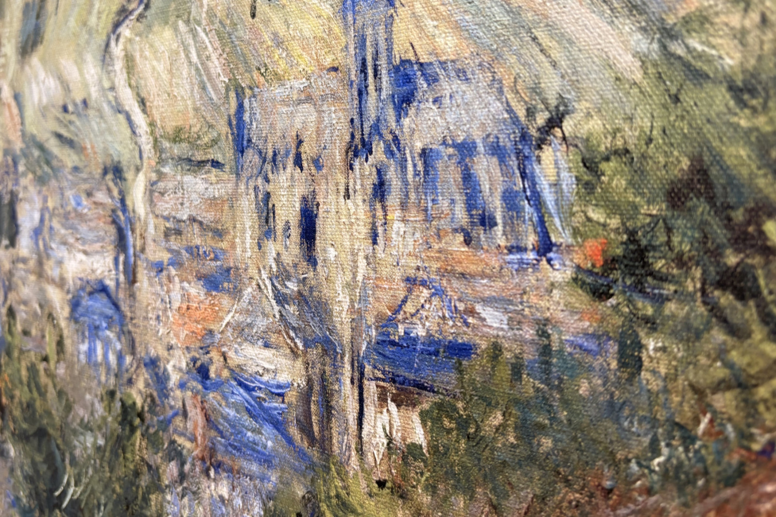 Vue de Vetheuil (Utsikt over Vetheuil sur Seine) - Claude Monet