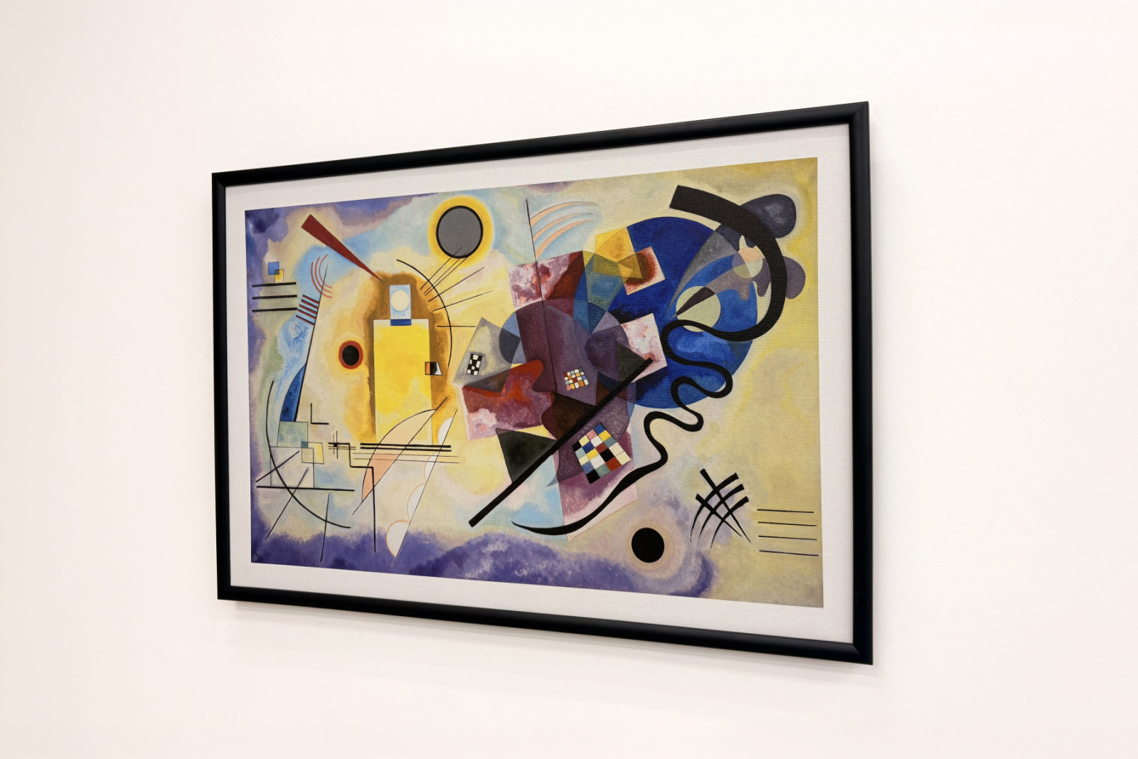 Gul - rød - blå - Wassily Kandinsky