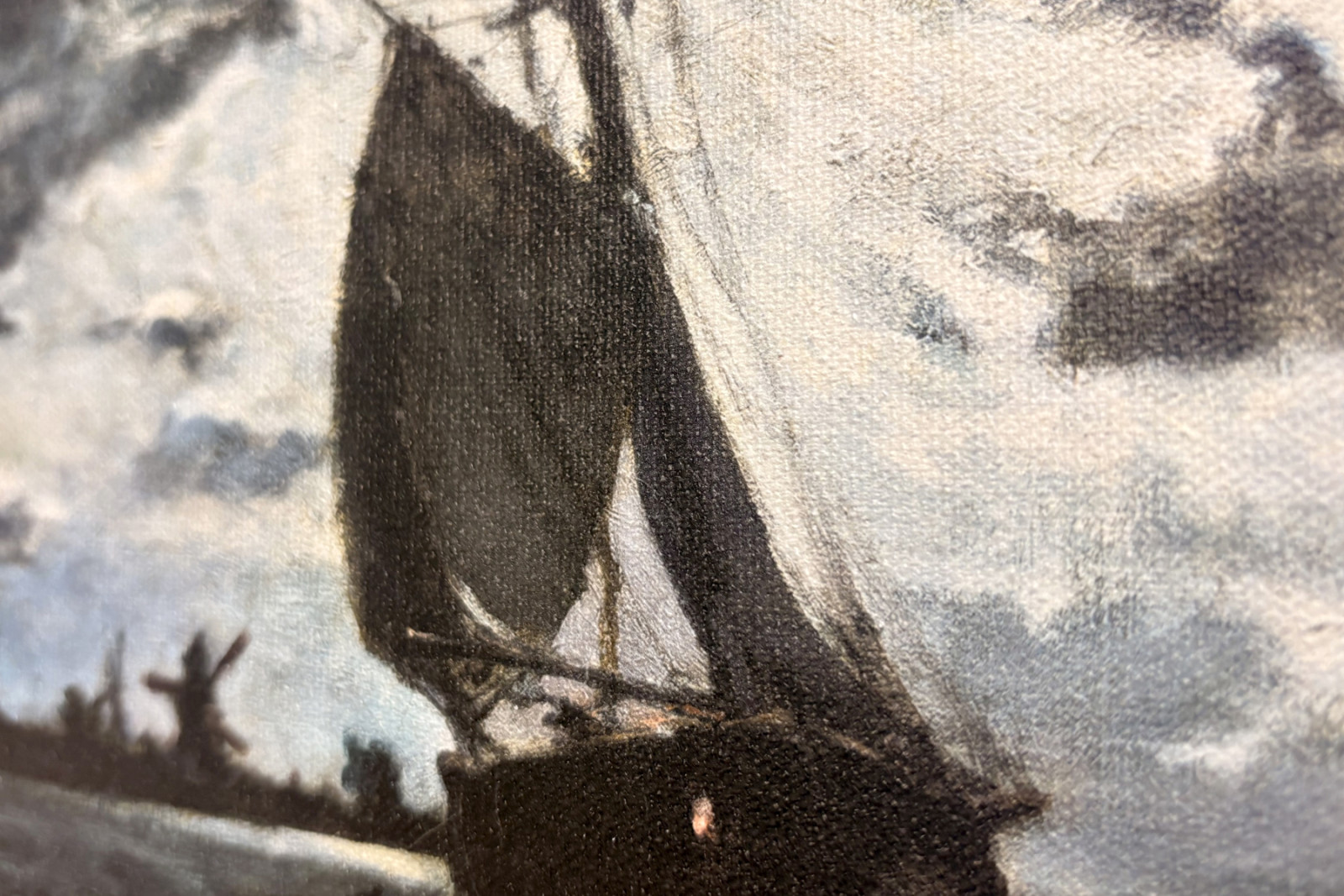 Seilskip i måneskinnet. - Paul Gauguin
