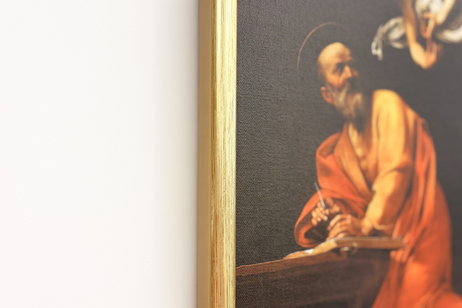 Den hellige Matthews inspirasjon - Michelangelo Merisi Caravaggio