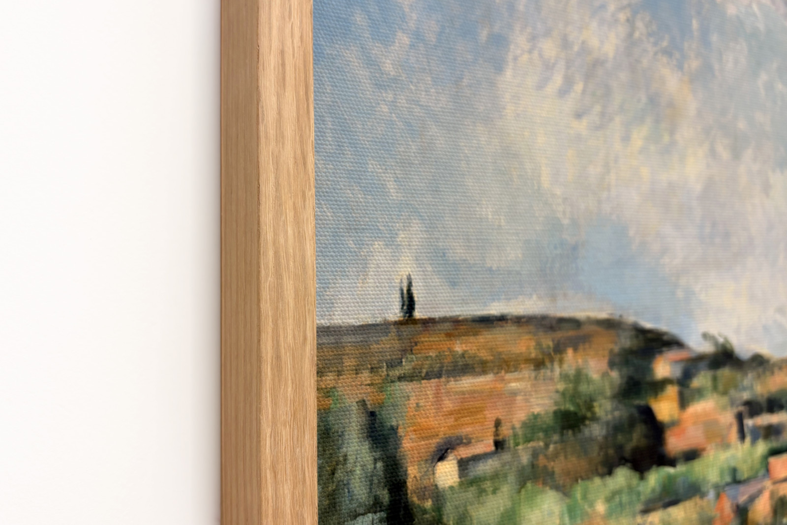 Bellevue-sletten / Den røde jorden - Paul Cézanne