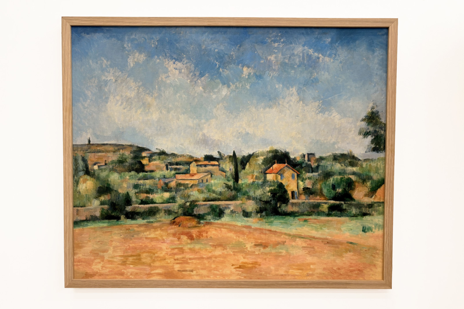 Bellevue-sletten / Den røde jorden - Paul Cézanne
