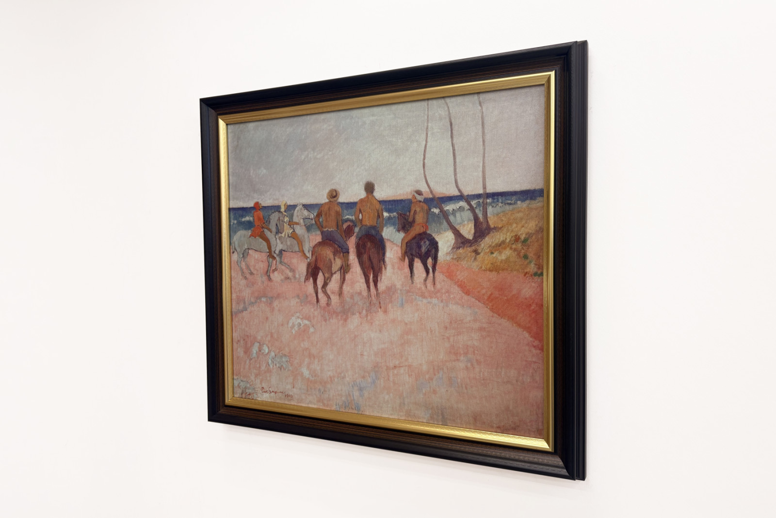 Rytter på stranden - Paul Gauguin