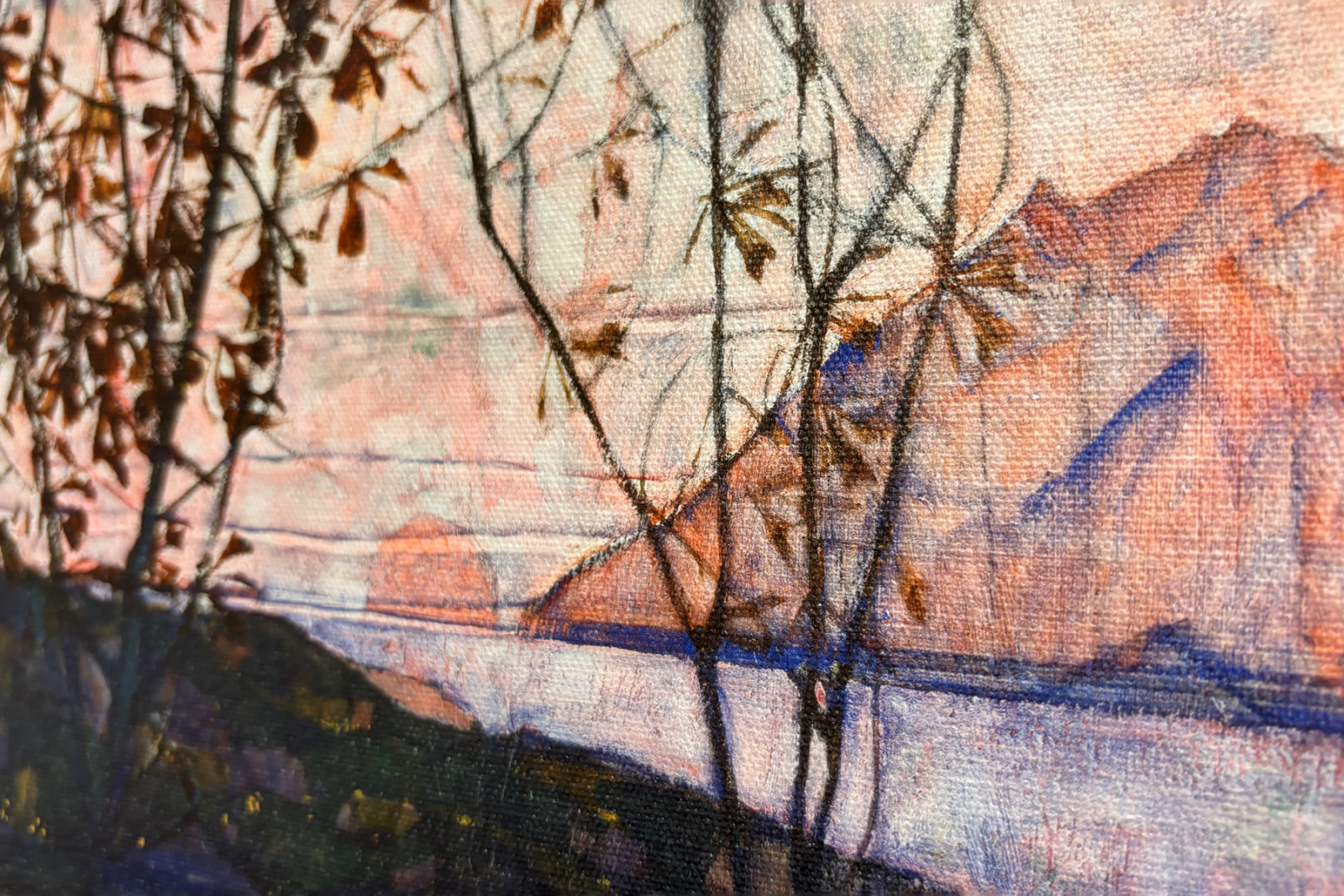 Solnedgang, 1913 - Egon Schiele