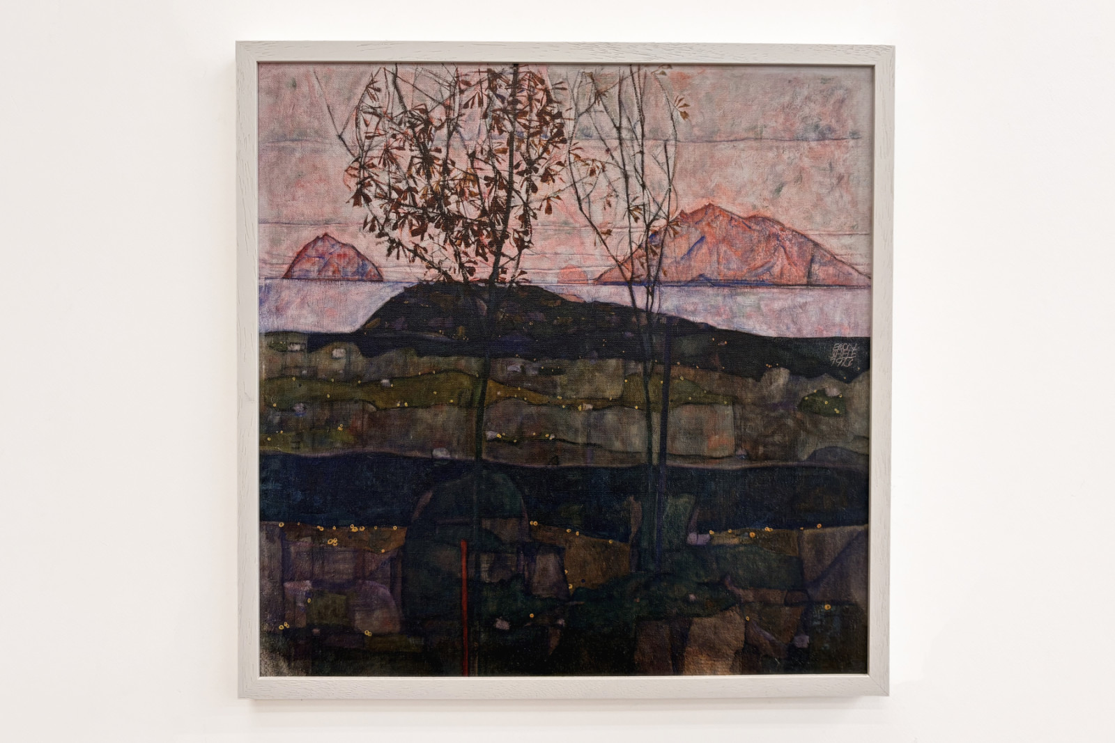 Solnedgang, 1913 - Egon Schiele