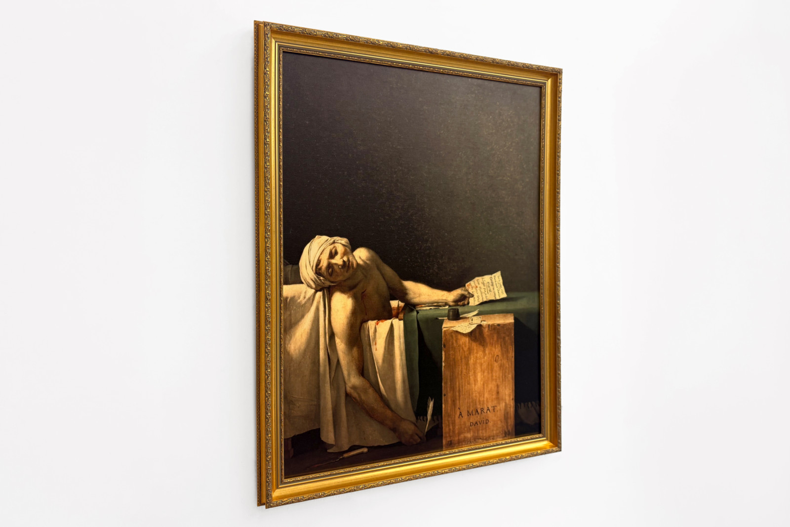 Marats død - Jacques Louis David