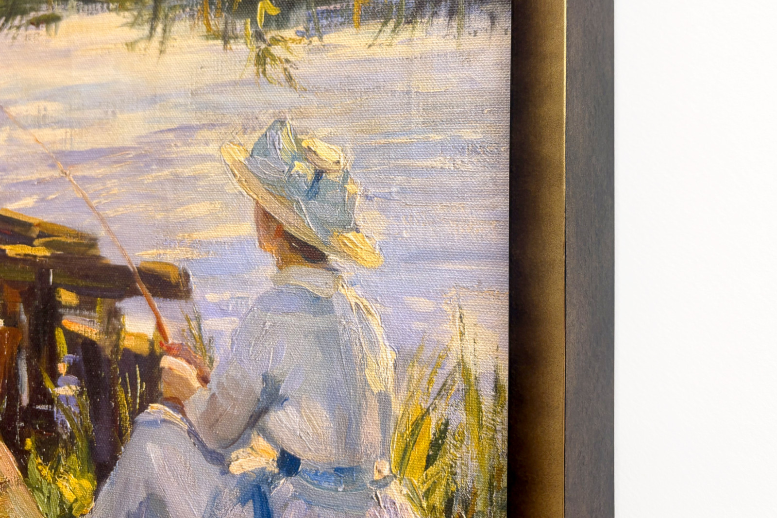 Fiske, Bokplate - Wilfred Gabriel de Glehn