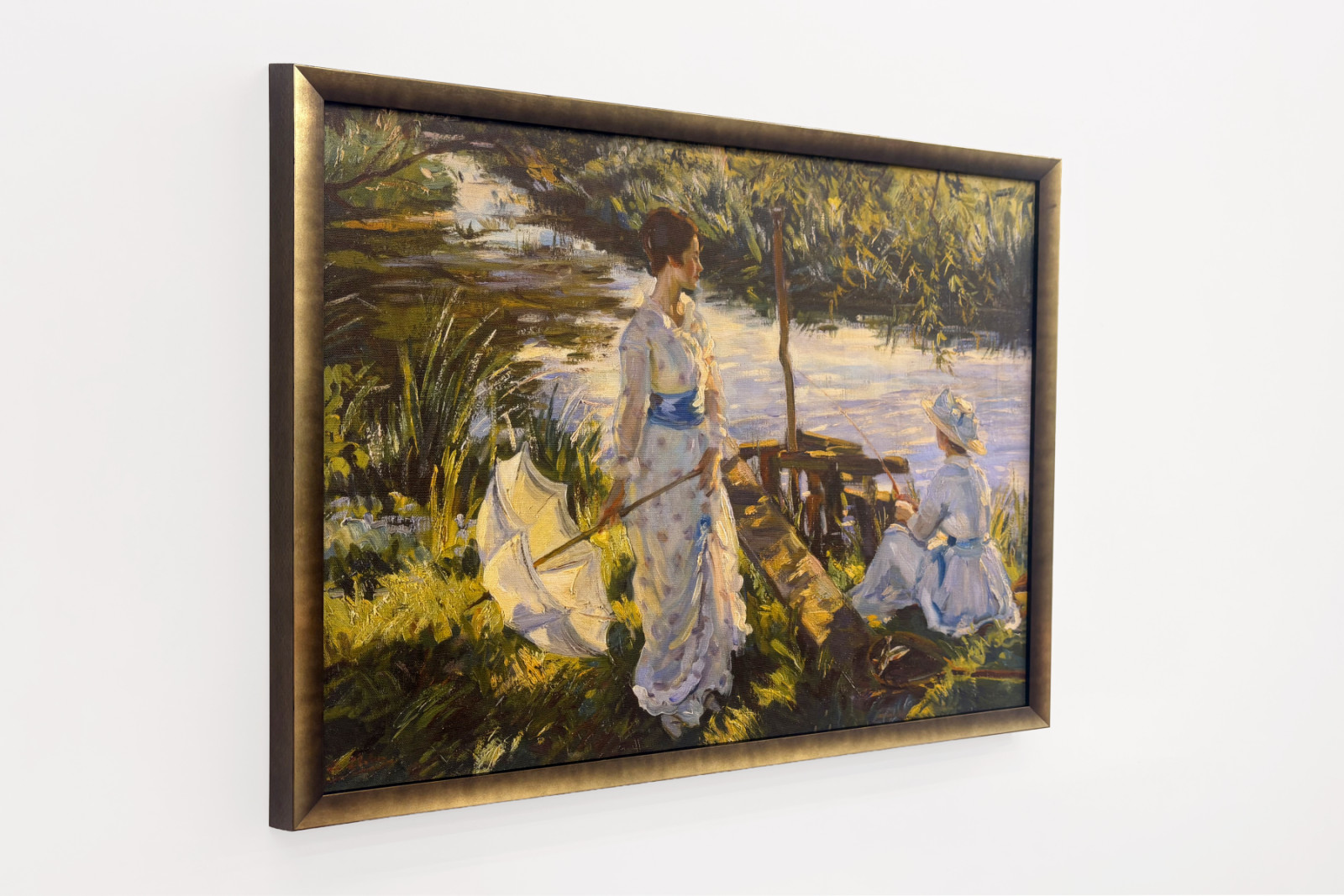 Fiske, Bokplate - Wilfred Gabriel de Glehn