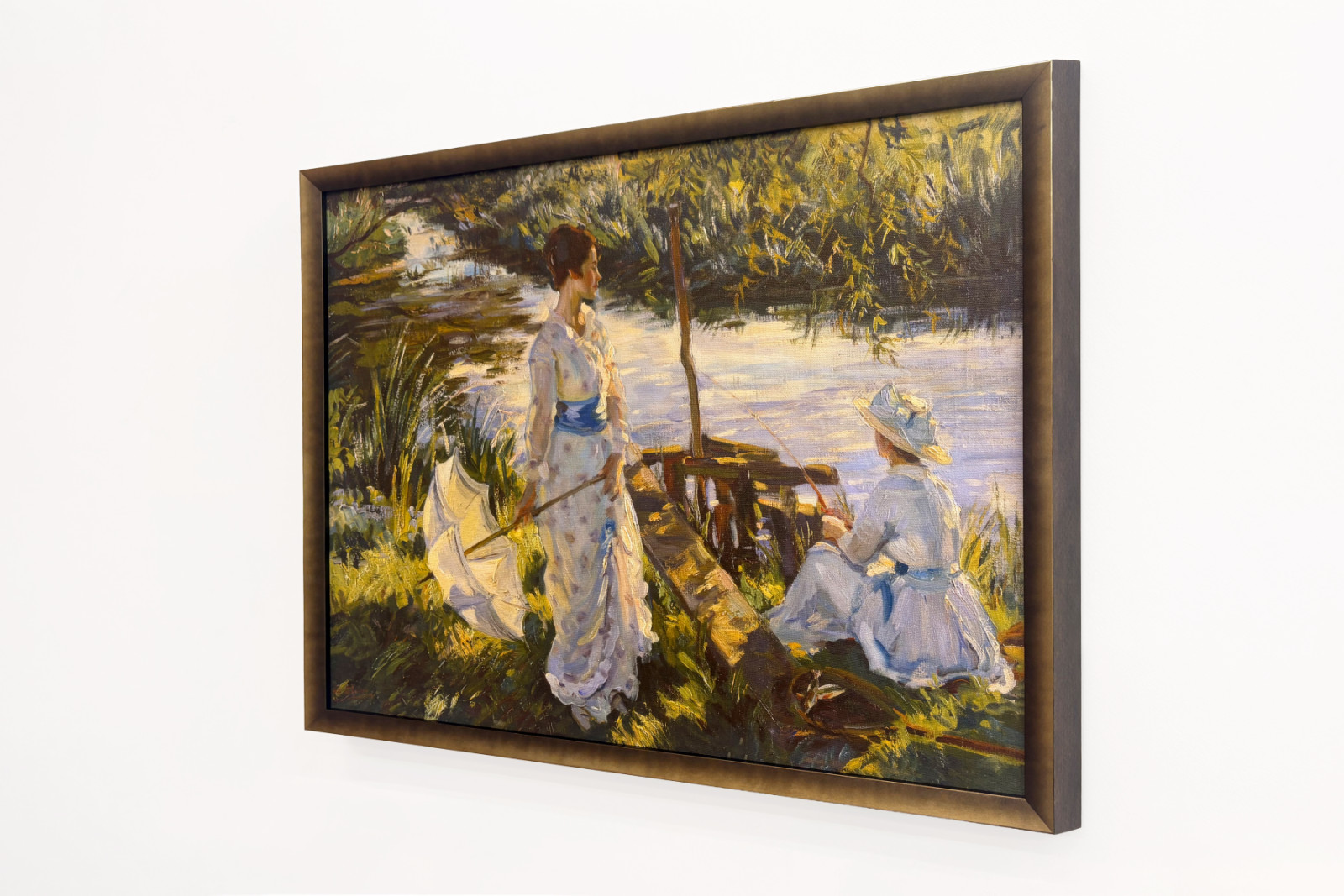 Fiske, Bokplate - Wilfred Gabriel de Glehn