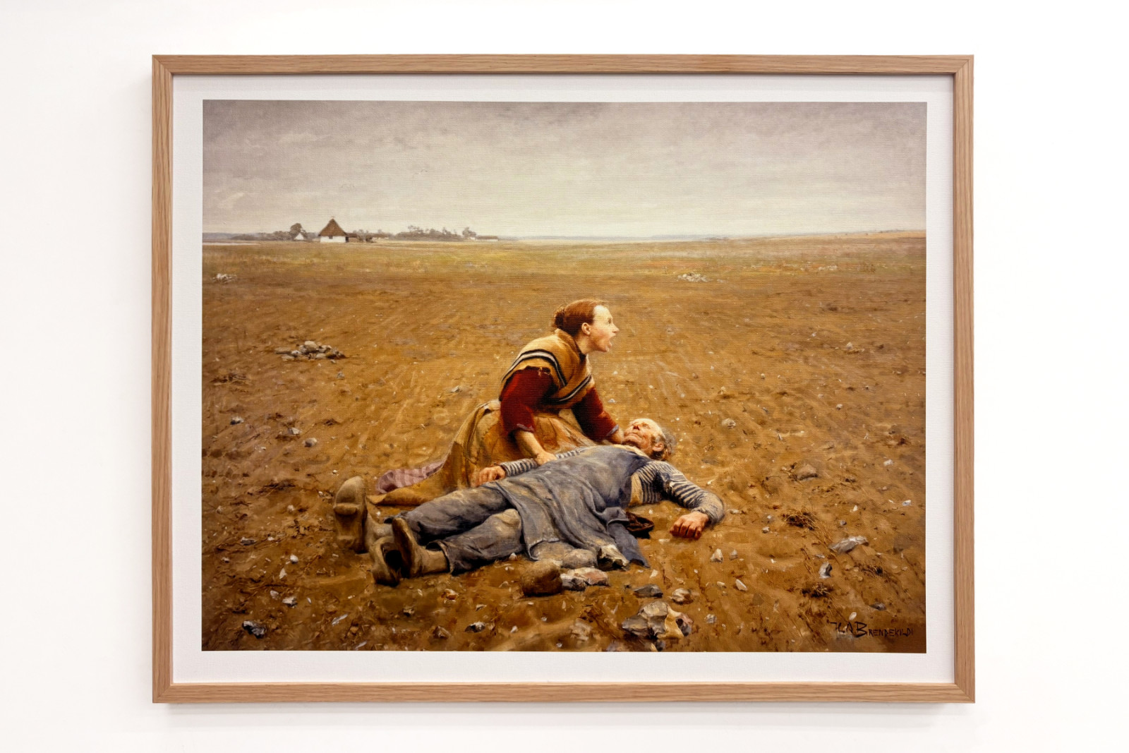 Utslitt eller Martyren, 1889 - Hans Andersen Brendekilde