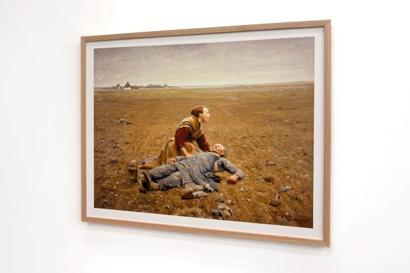 Utslitt eller Martyren, 1889 - Hans Andersen Brendekilde
