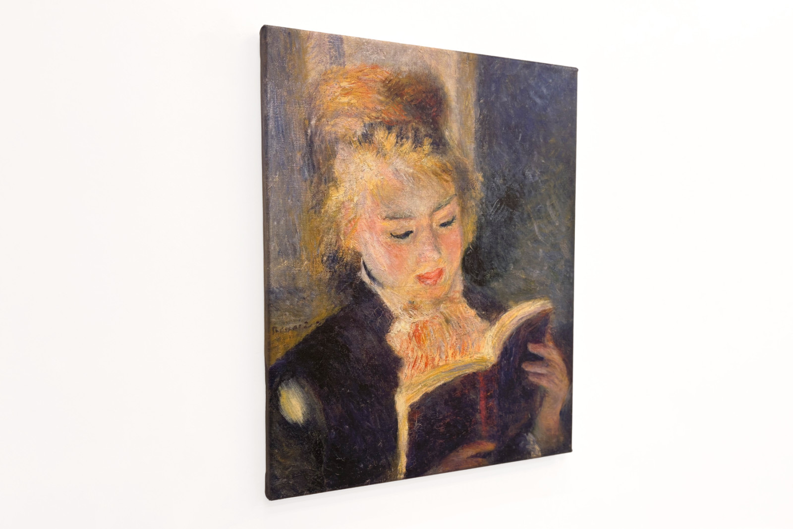 Lesende jente, 1874 - Pierre-Auguste Renoir