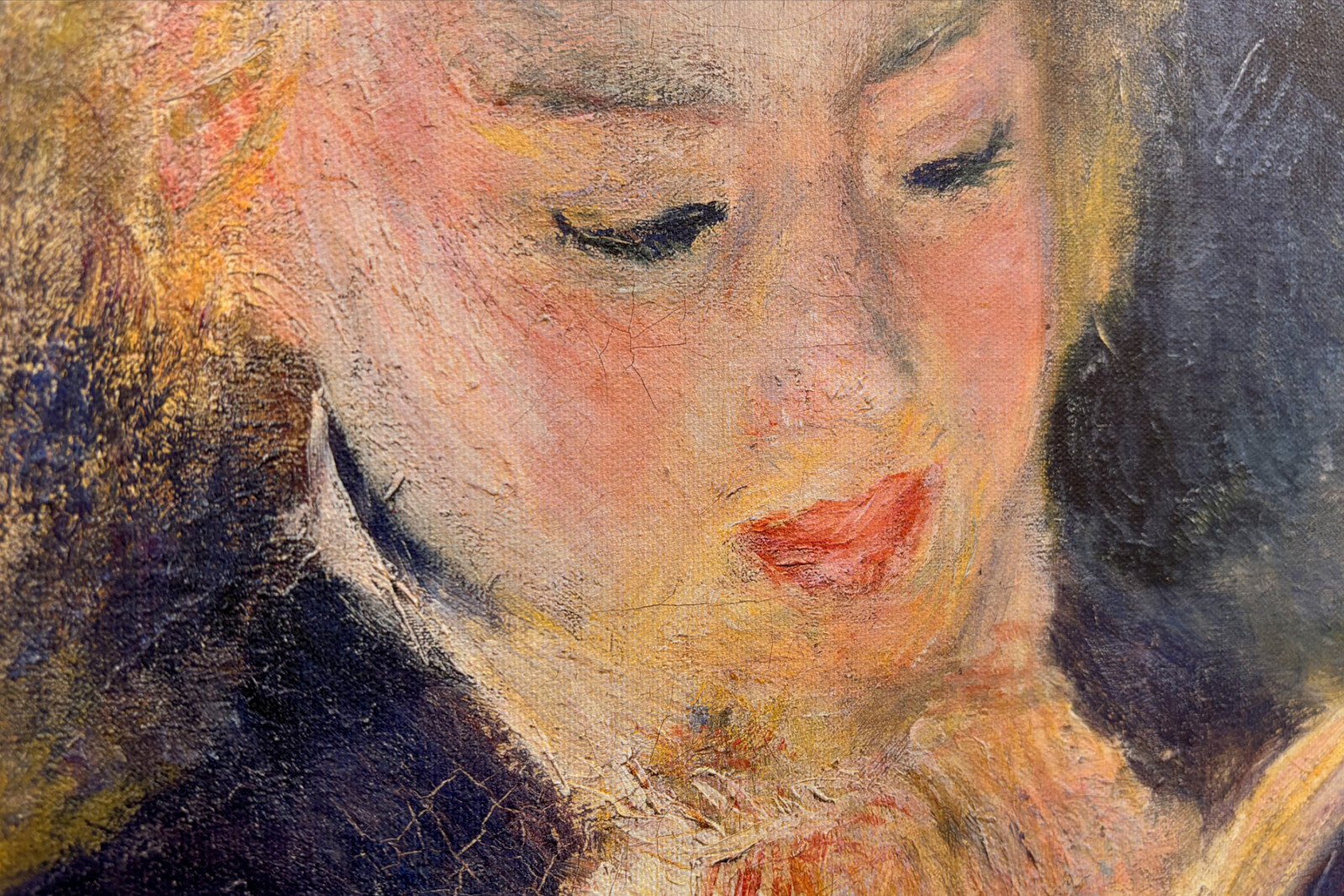 Lesende jente, 1874 - Pierre-Auguste Renoir