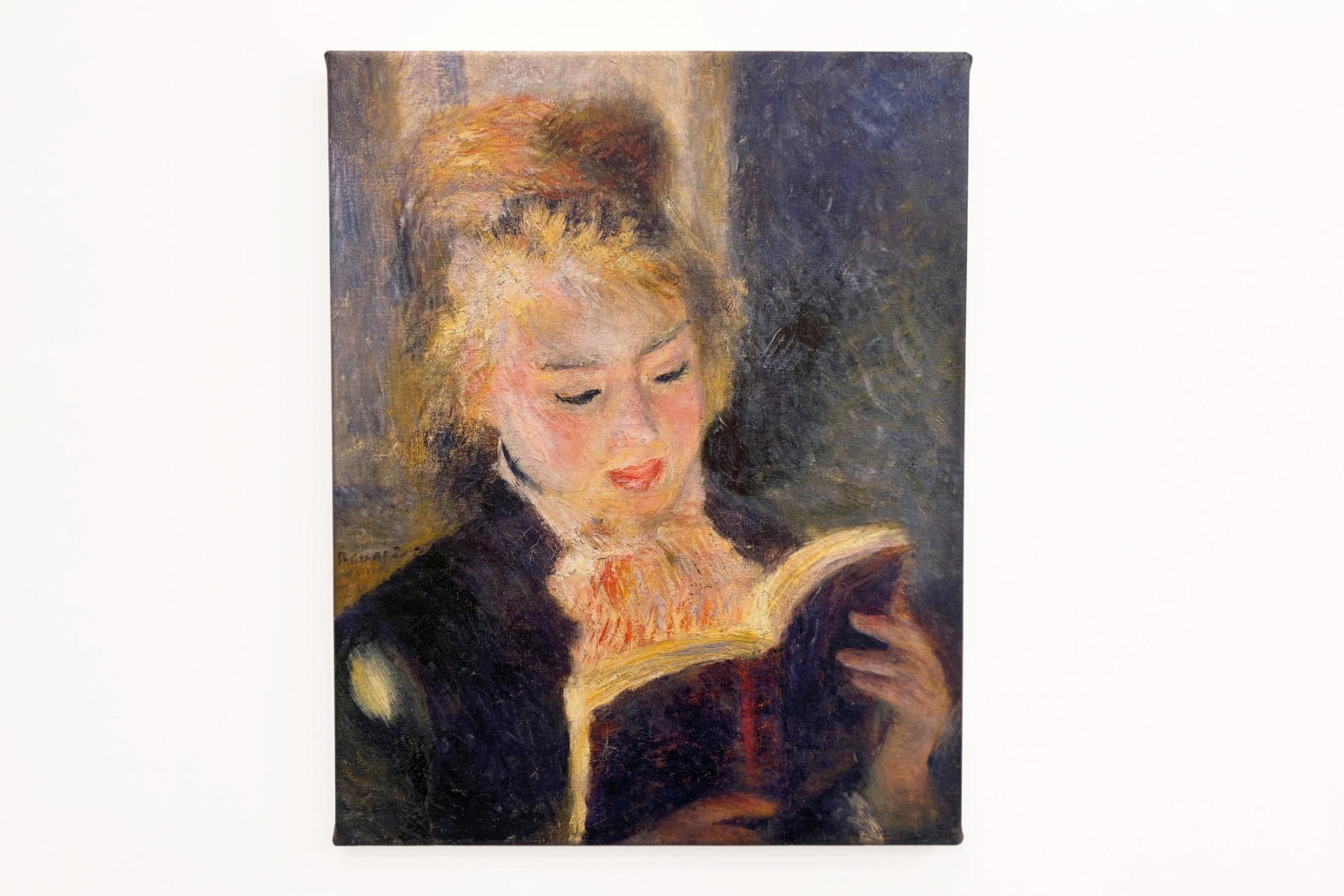 Lesende jente, 1874 - Pierre-Auguste Renoir