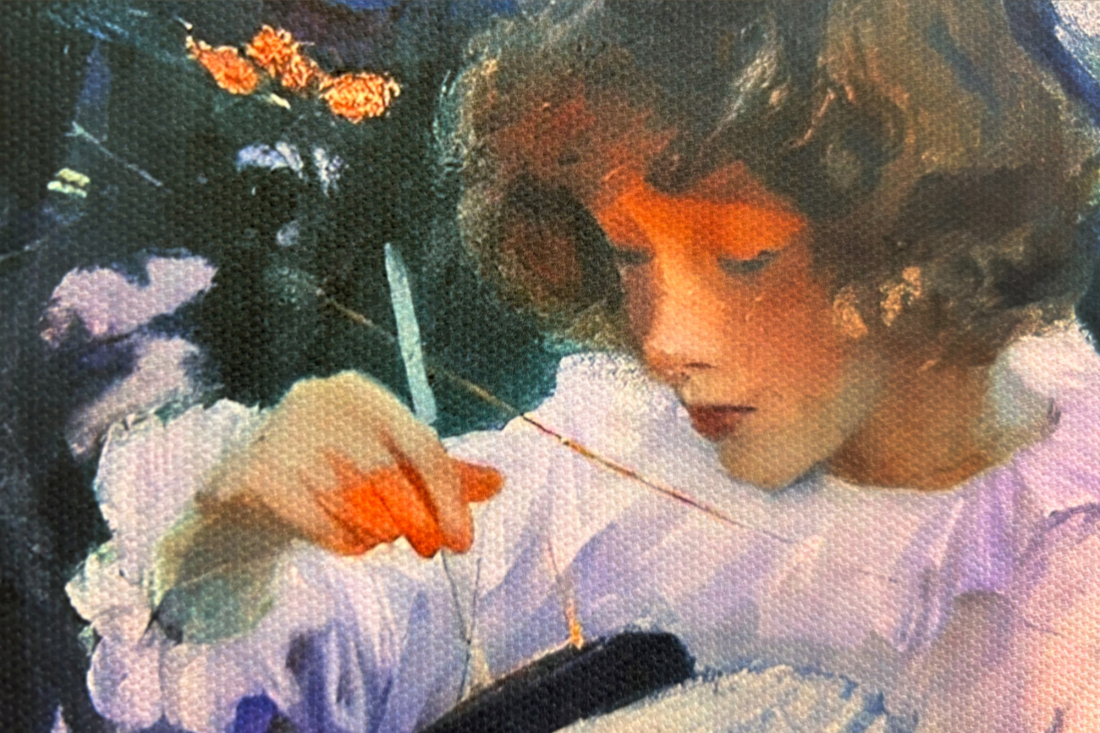 Nellik, lilje, lilje, rose - John Singer Sargent