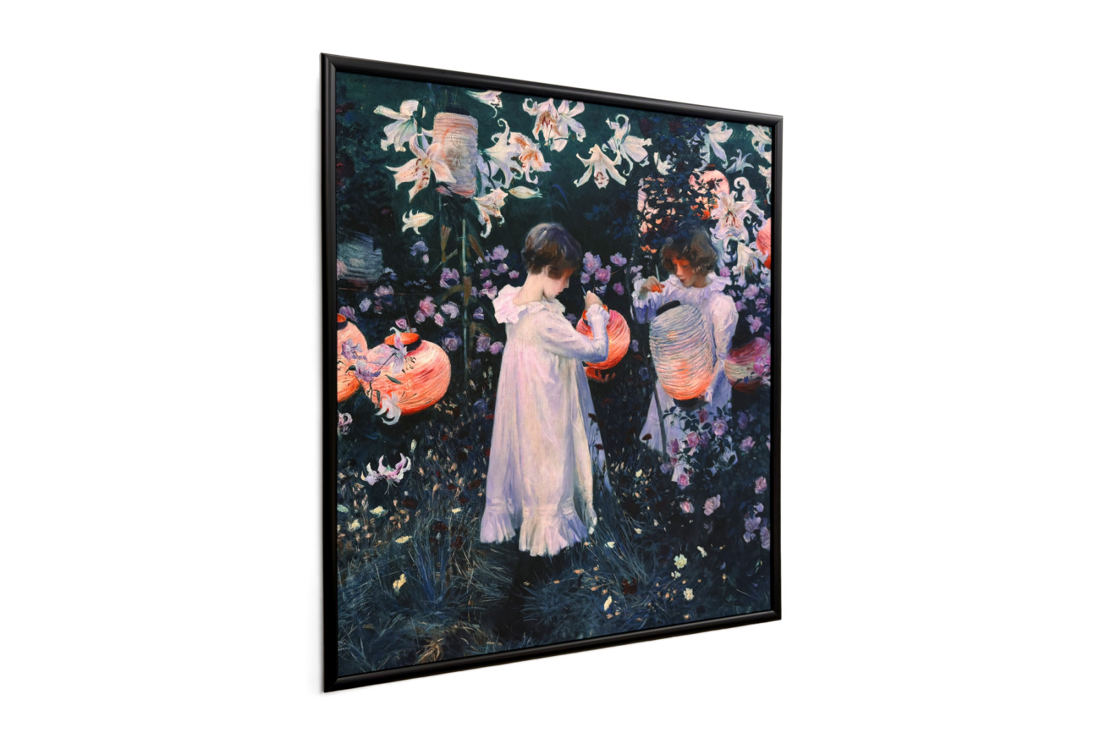 Nellik, lilje, lilje, rose - John Singer Sargent