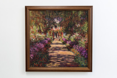 En sti i Monets hage, Giverny, 1902 - Claude Monet