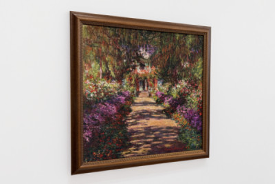 En sti i Monets hage, Giverny, 1902 - Claude Monet