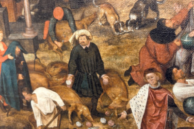 Ordspråk (olje) - Pieter the Younger Brueghel