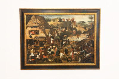 Ordspråk (olje) - Pieter the Younger Brueghel