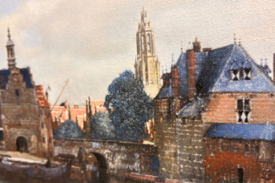 Utsikt over Delft, ca. 1660-61 (olje på lerret) - Johannes Vermeer