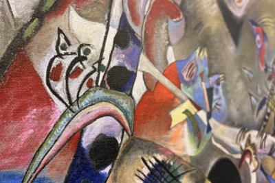 I det grå - Wassily Kandinsky