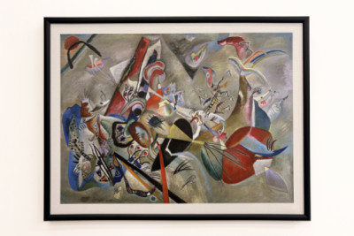 I det grå - Wassily Kandinsky