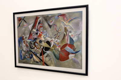 I det grå - Wassily Kandinsky