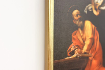 Den hellige Matthews inspirasjon - Michelangelo Merisi Caravaggio