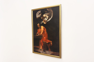 Den hellige Matthews inspirasjon - Michelangelo Merisi Caravaggio