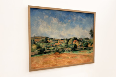 Bellevue-sletten / Den røde jorden - Paul Cézanne