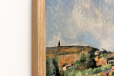 Bellevue-sletten / Den røde jorden - Paul Cézanne