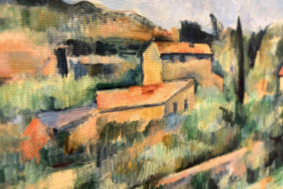 Bellevue-sletten / Den røde jorden - Paul Cézanne