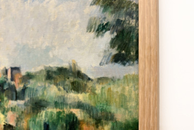 Bellevue-sletten / Den røde jorden - Paul Cézanne