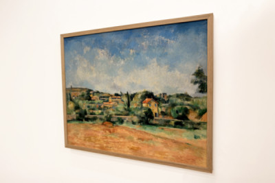 Bellevue-sletten / Den røde jorden - Paul Cézanne