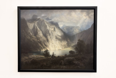 Obersee nær Berchtesgaden - August Wilhelm Leu