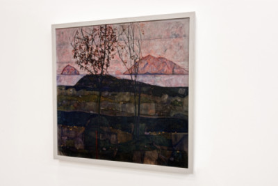 Solnedgang, 1913 - Egon Schiele
